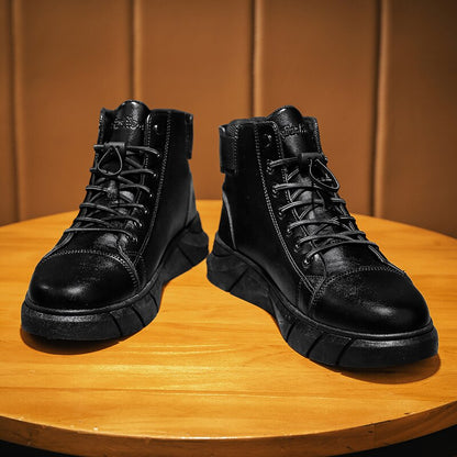 Men’s Black Leather Boots